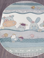 Ковер Merinos Sofit 2484 light cream овал